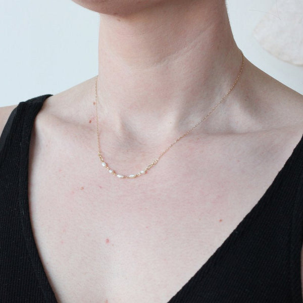 Five Alive Pearl Necklace