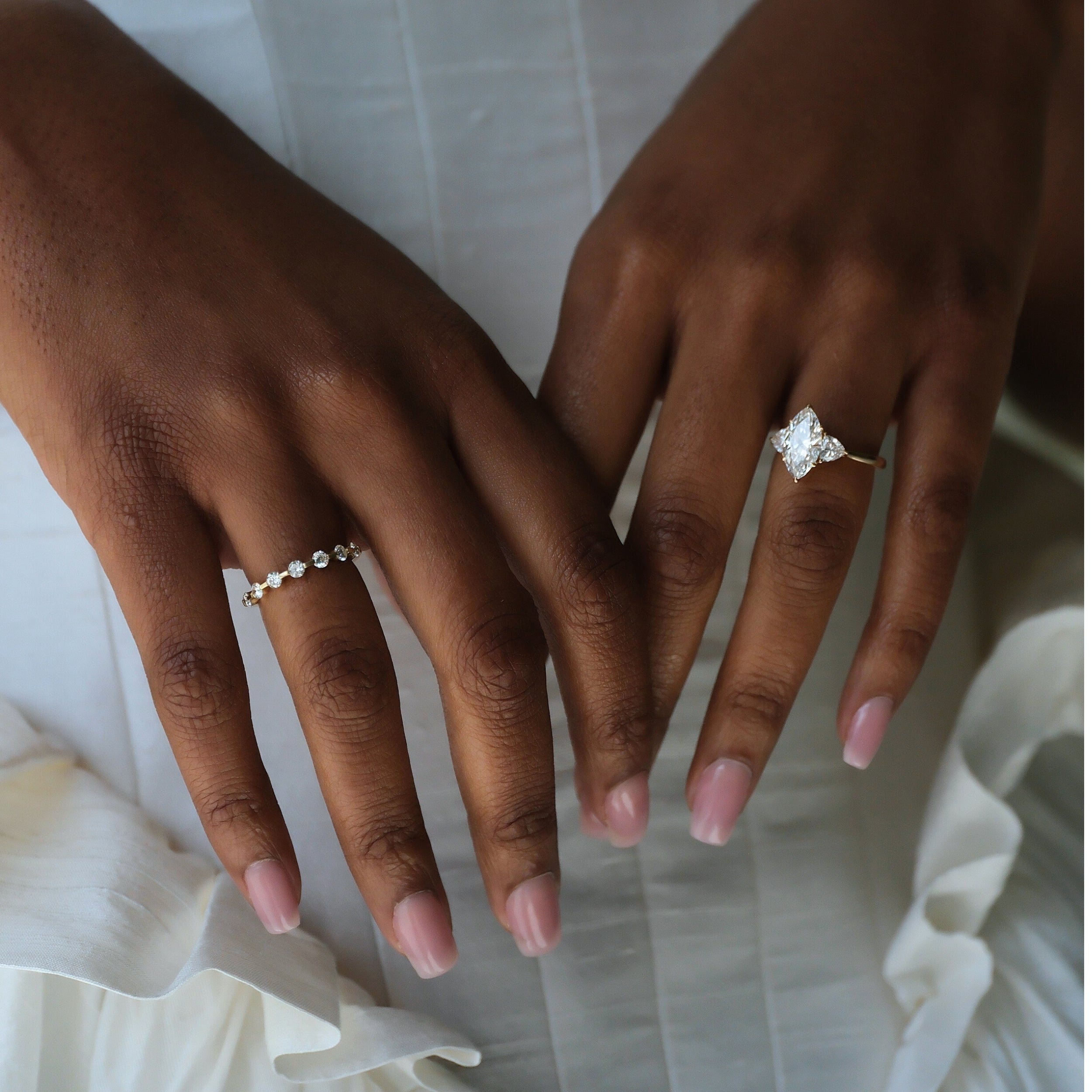 Fiona 2.01ct Marquise Diamond Engagement Ring