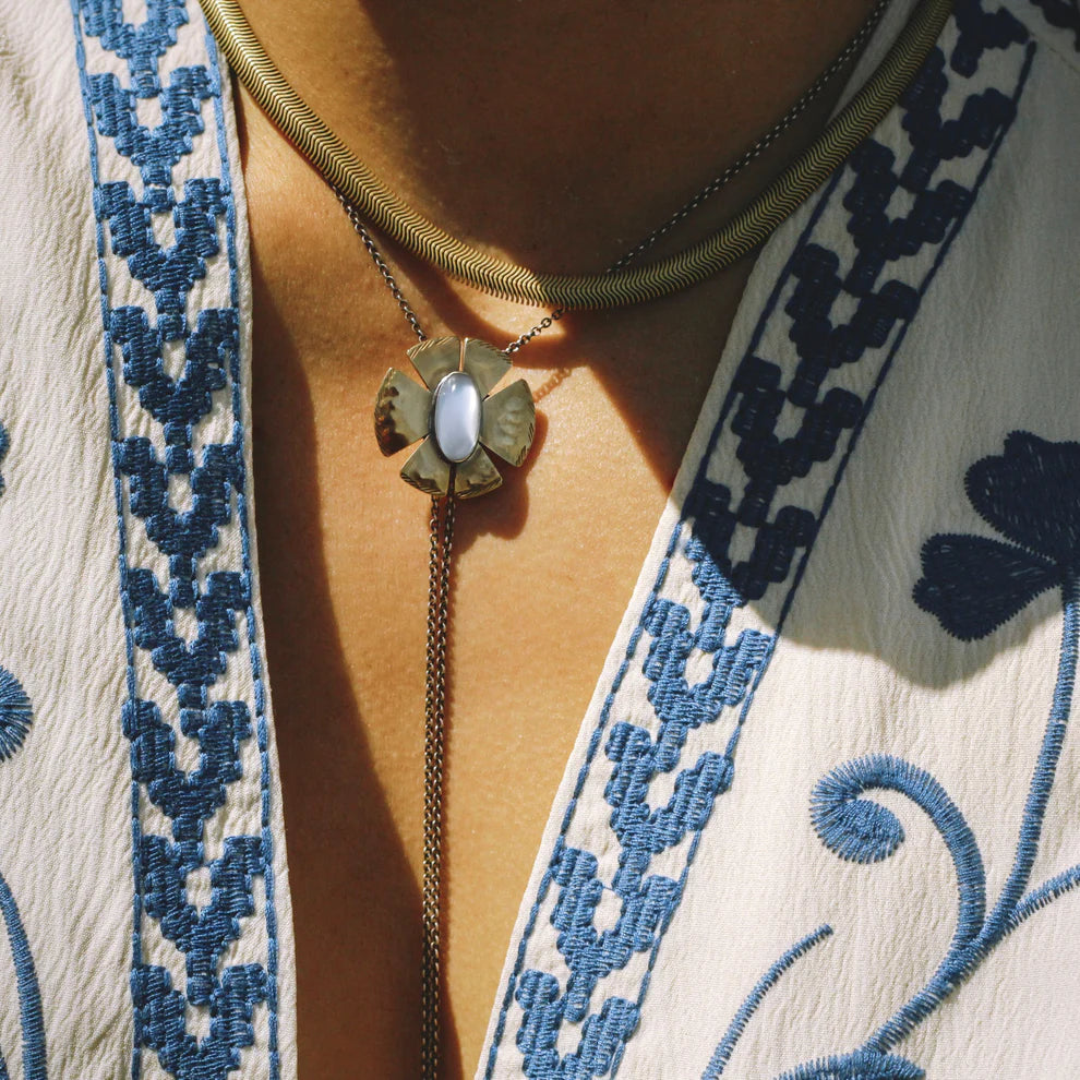 Flora Bolo Necklace