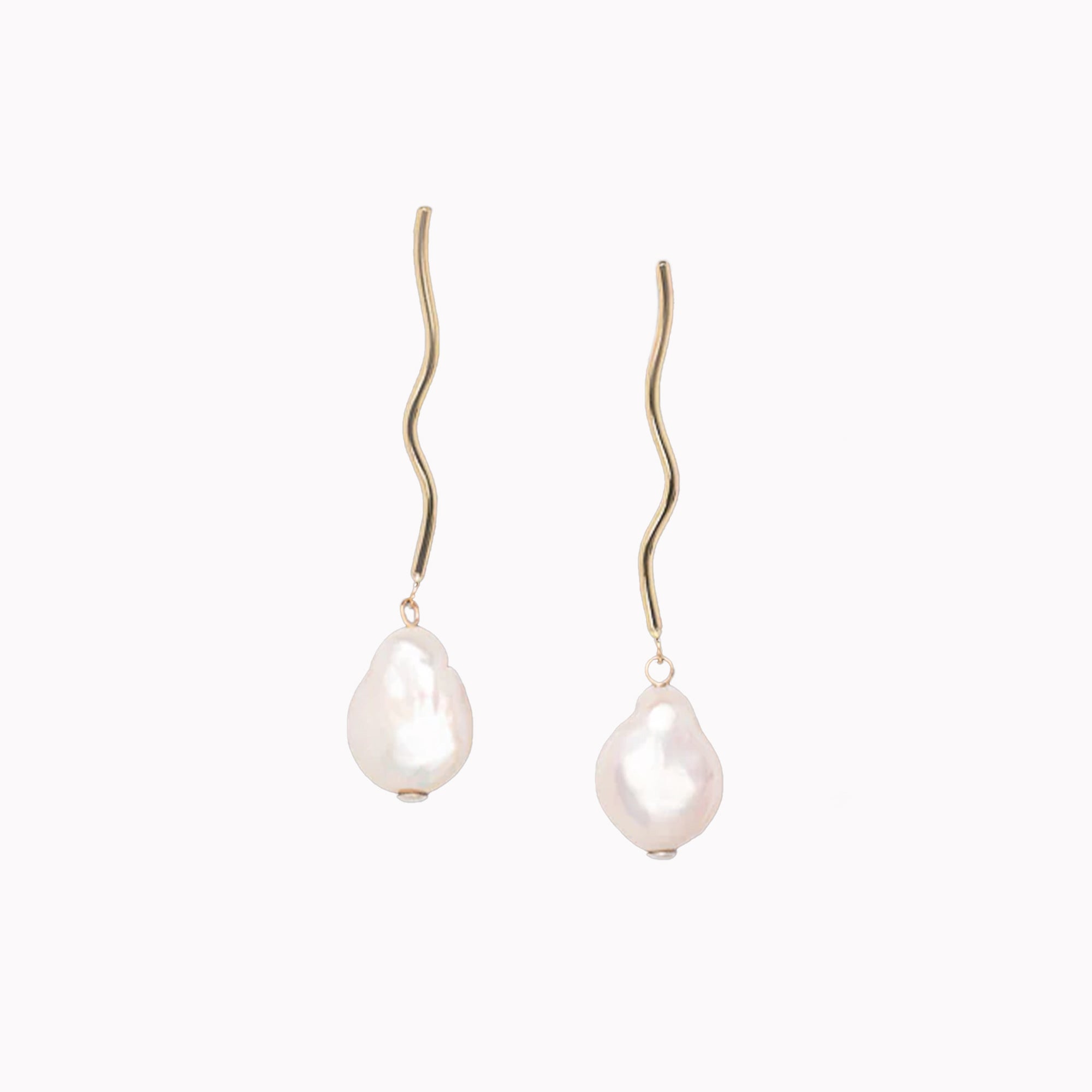 Flourish Pearl Earrings