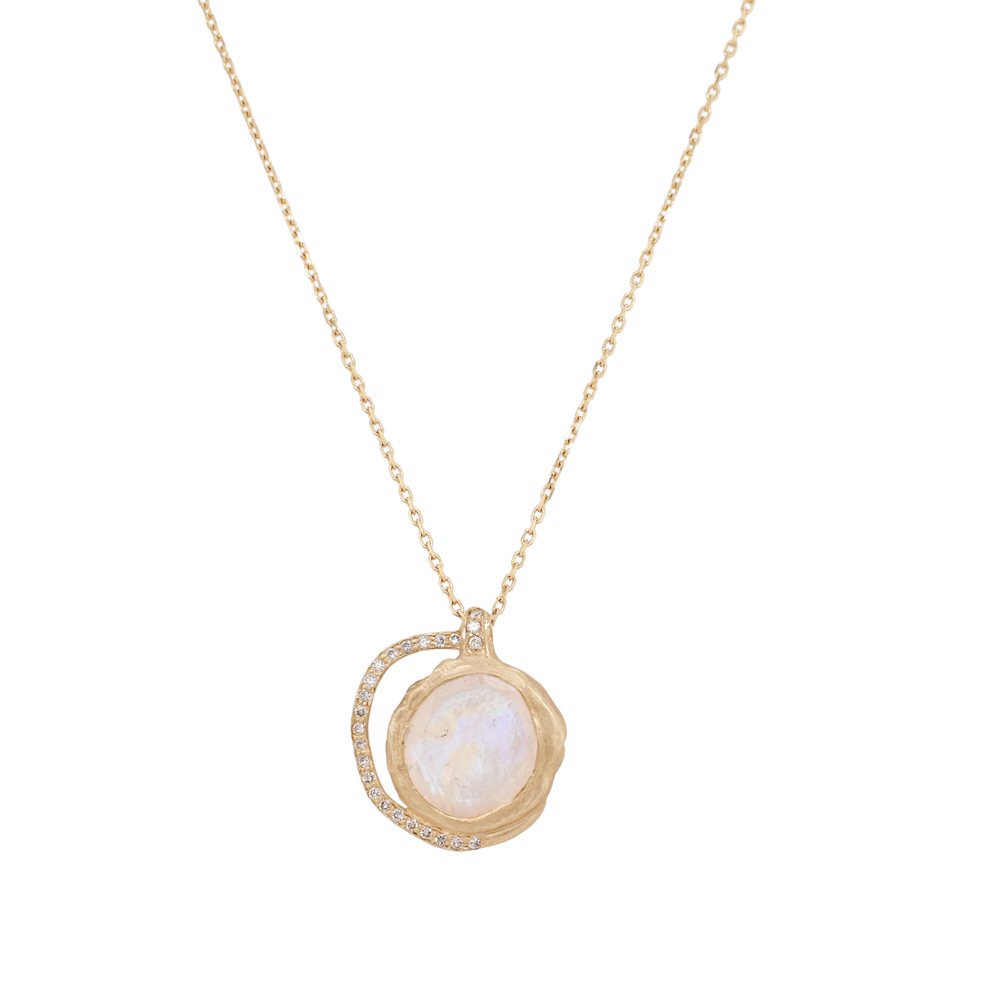 Gaia No. 3 Moonstone Necklace