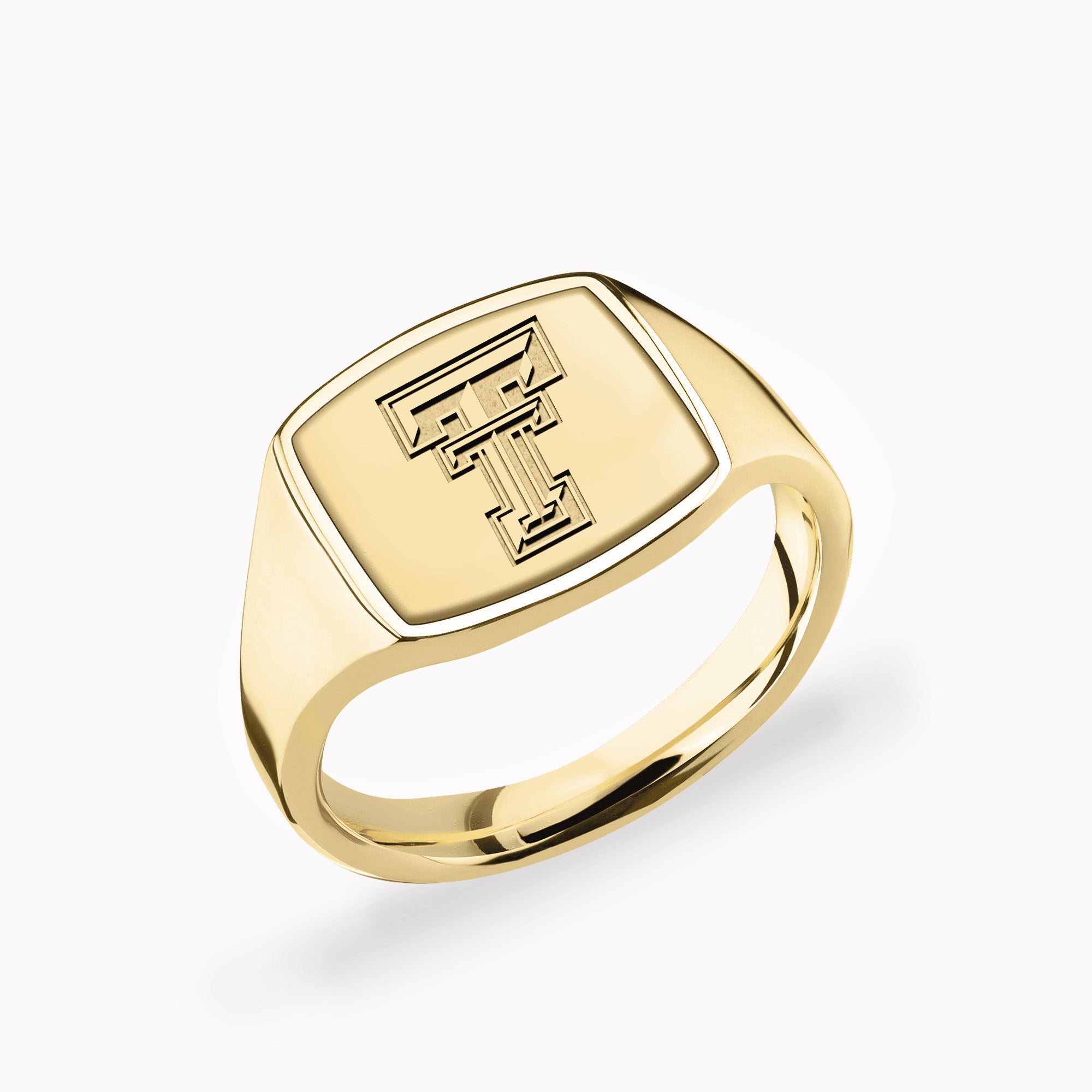 Custom Yellow Gold Class Ring - CONTACT US