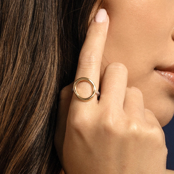 Aphrodite Two Tone Ring