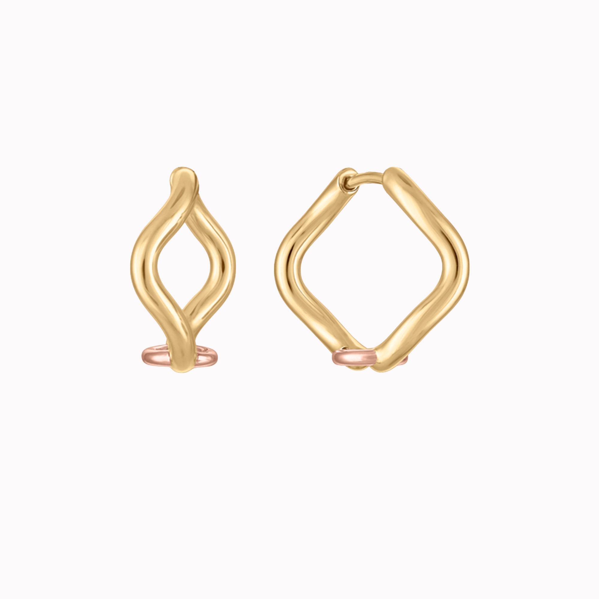 Small Horsebit Hoops