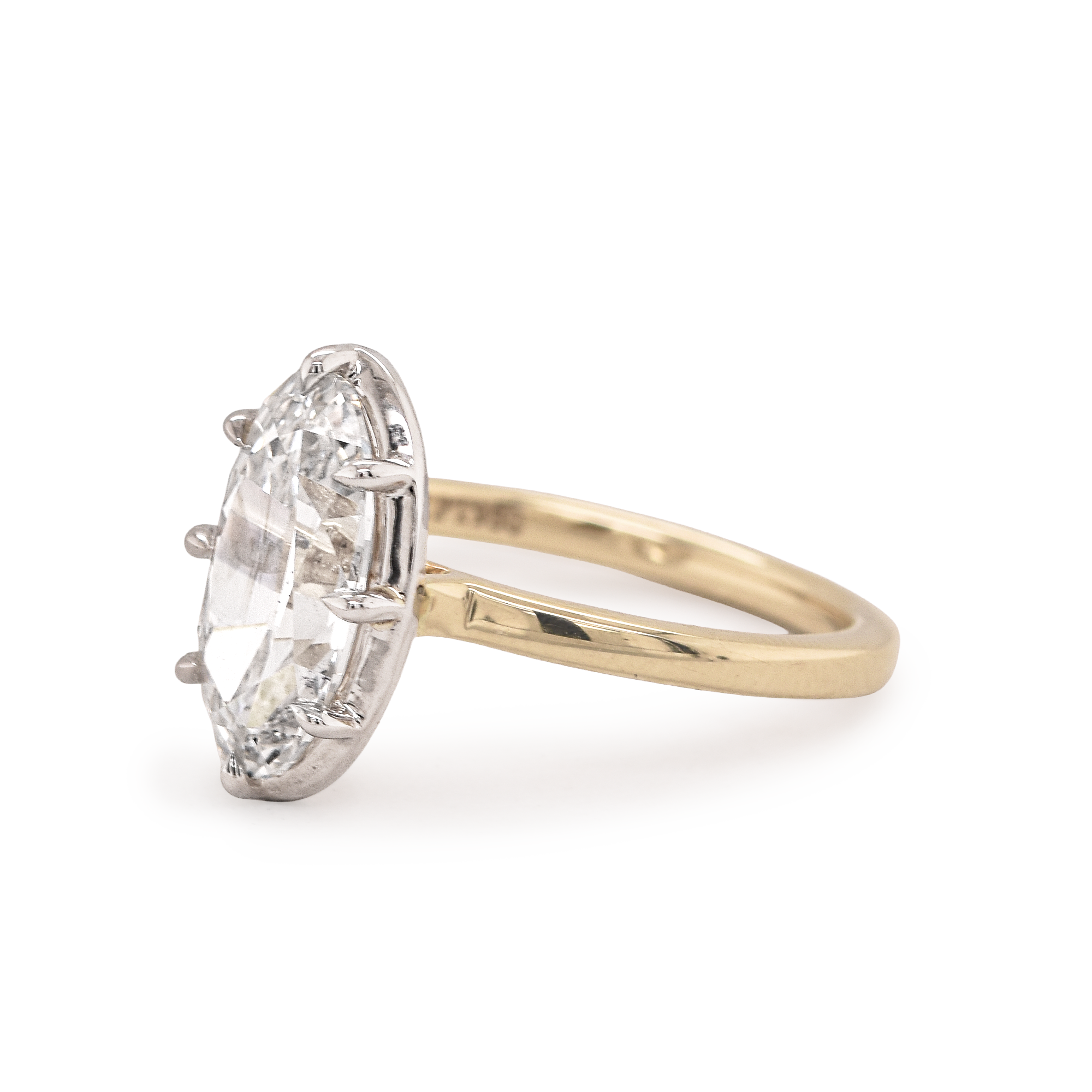 Jocelyn 2.62ct Elongated Oval Lab-Grown Engagement Ring