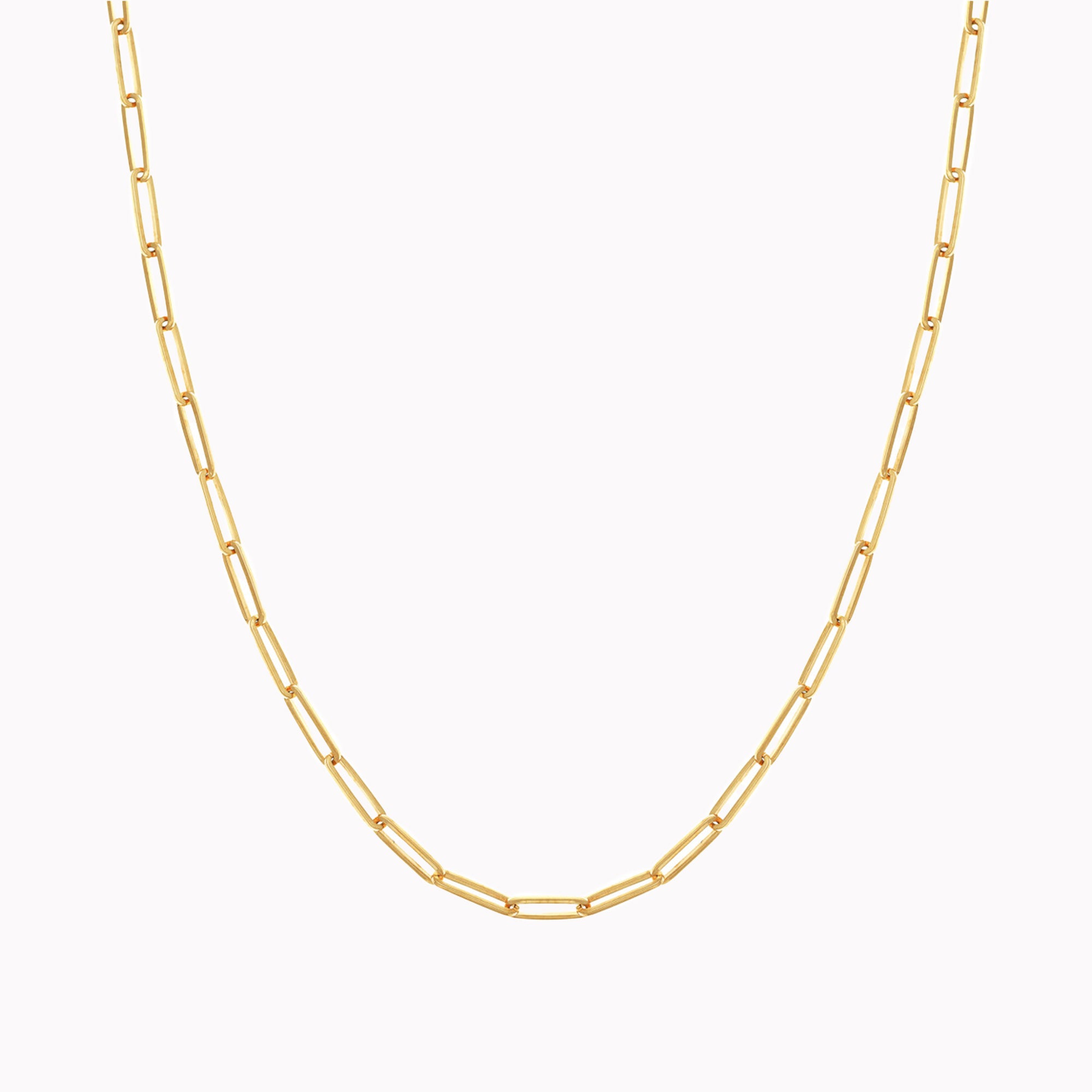 Long Link Paperclip Chain