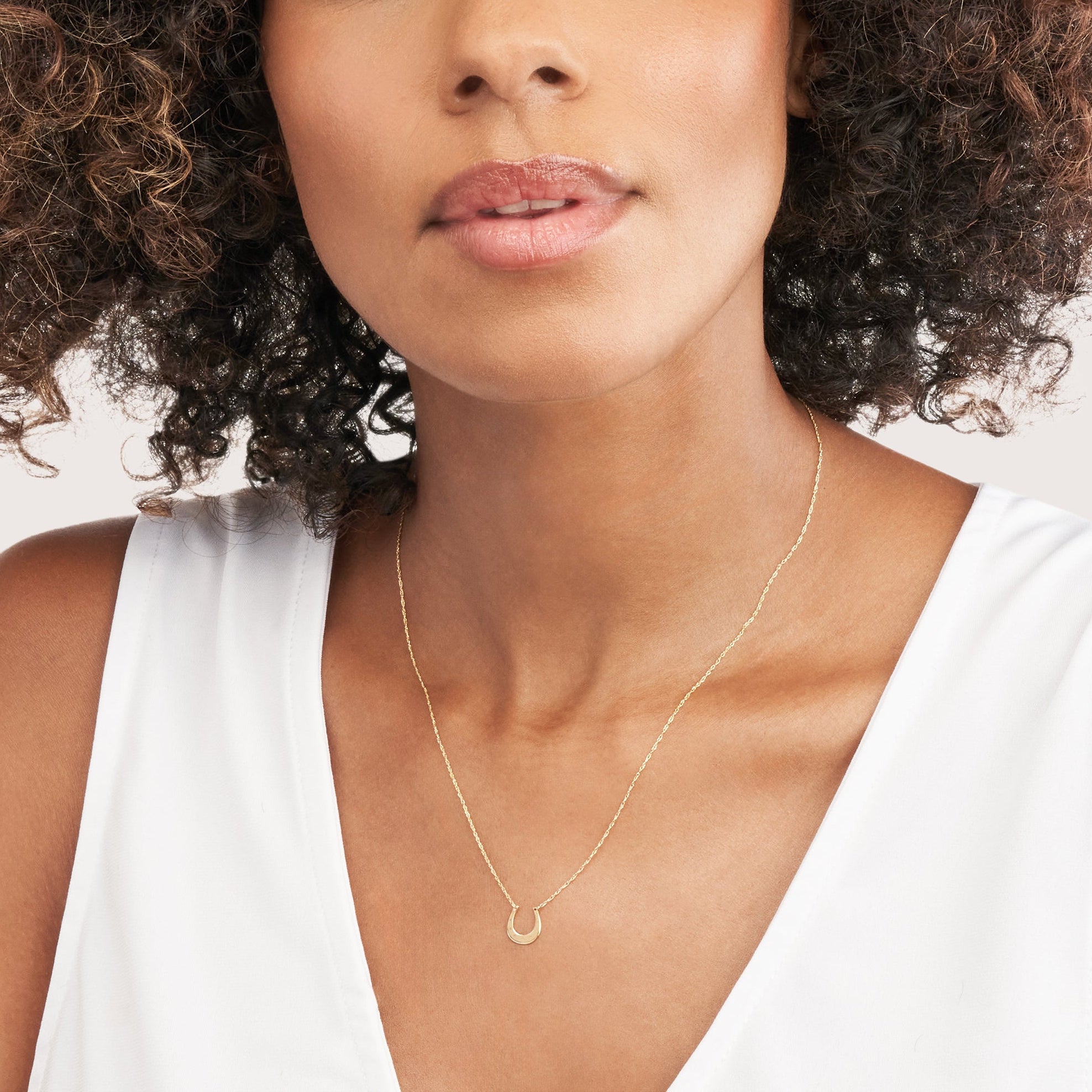 Lucky Horseshoe Necklace