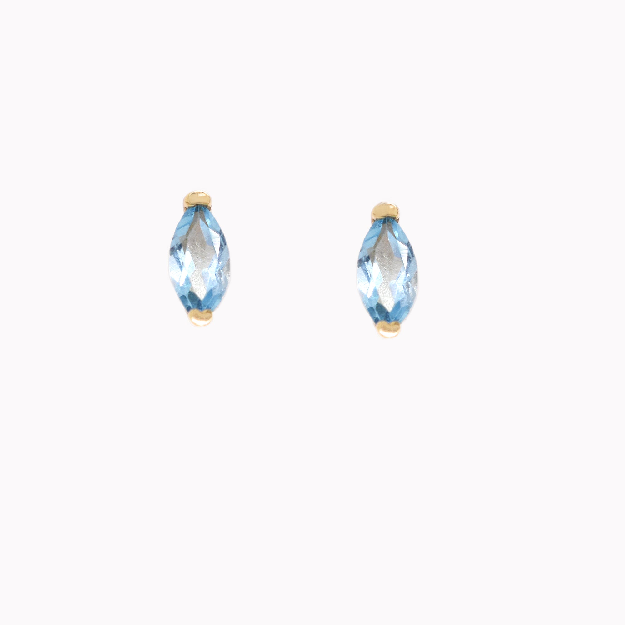 Marquise Topaz Studs