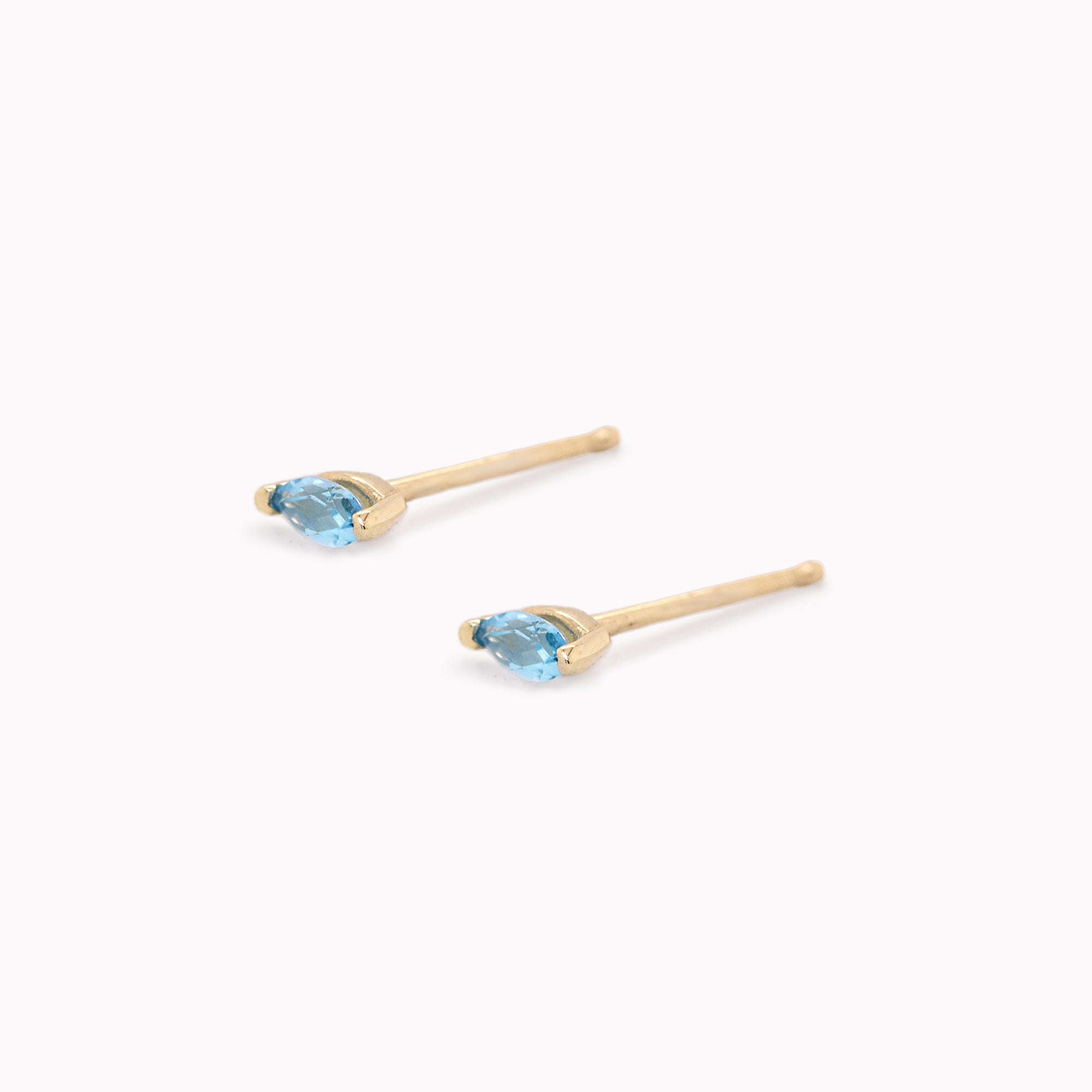 Marquise Topaz Studs