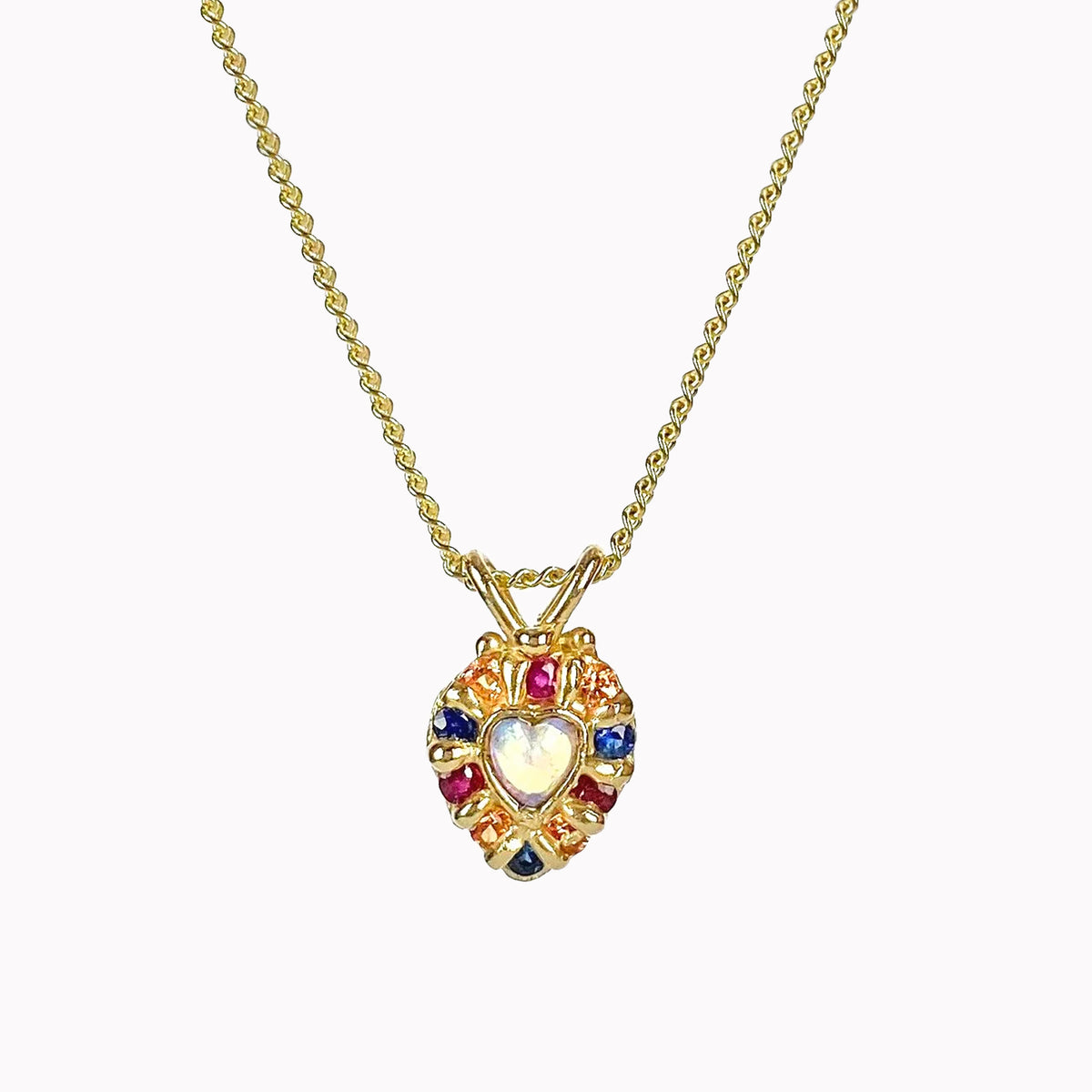 Mini Opal Lover Pendant Necklace