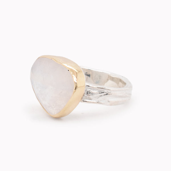 Organic Moonstone Ring