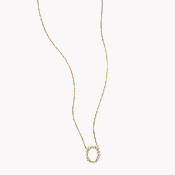 Emory Diamond Starburst Necklace