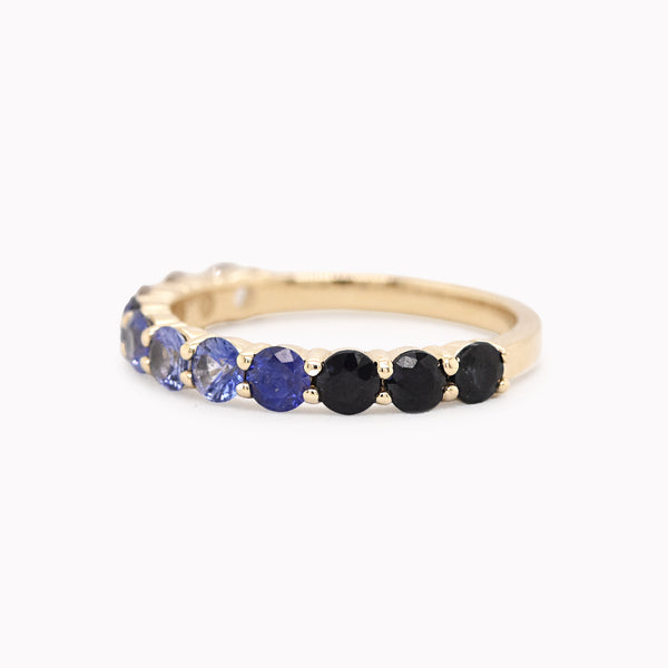 Ombré Blue Sapphire Ring