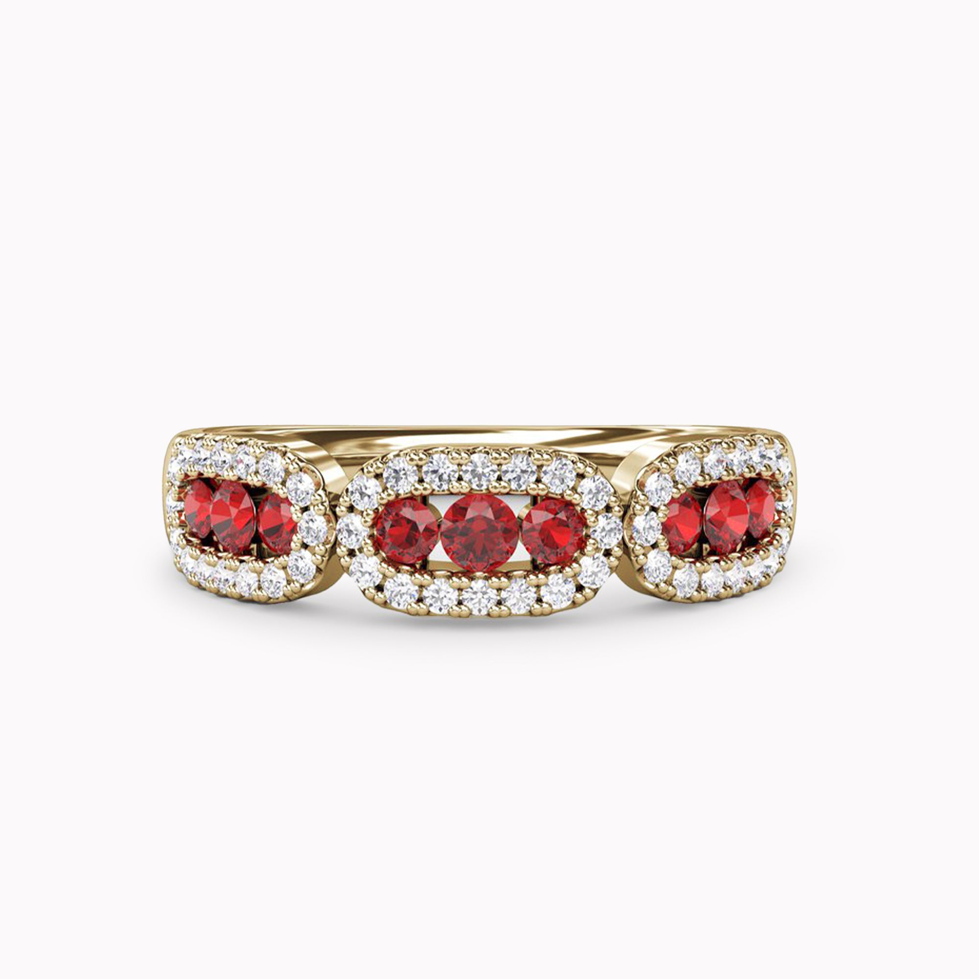 Precious Ruby & Diamond Ring