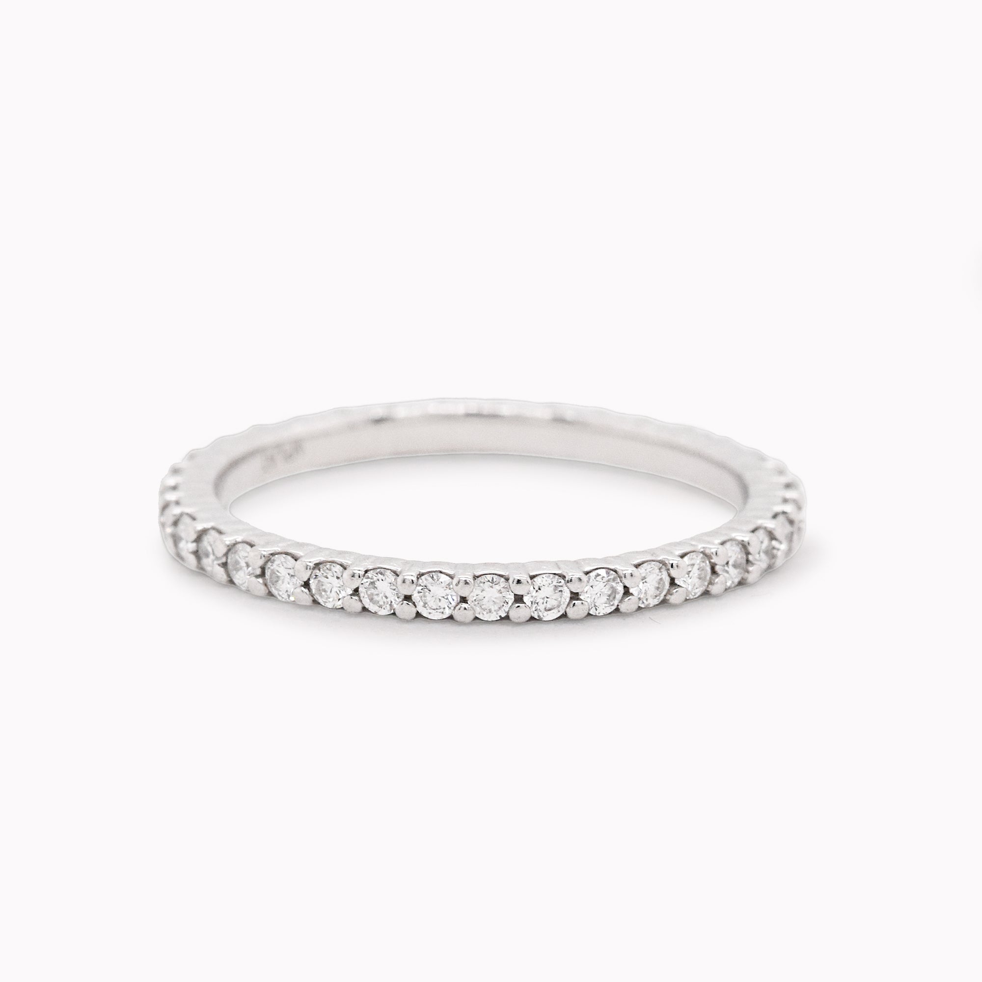 Platinum Diamond Eternity Band