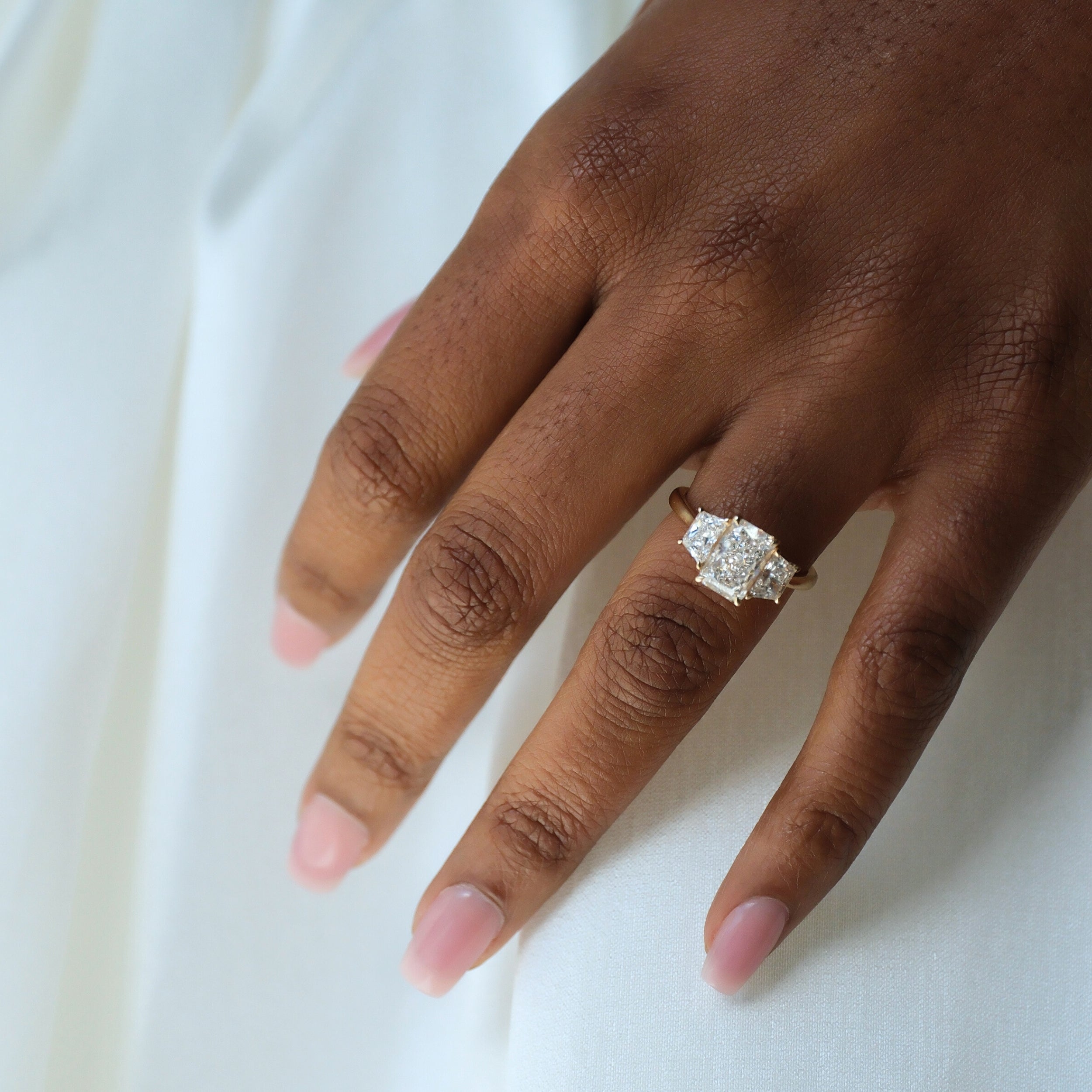 Olivia 2.02ct Lab-Grown Radiant Diamond Engagement Ring