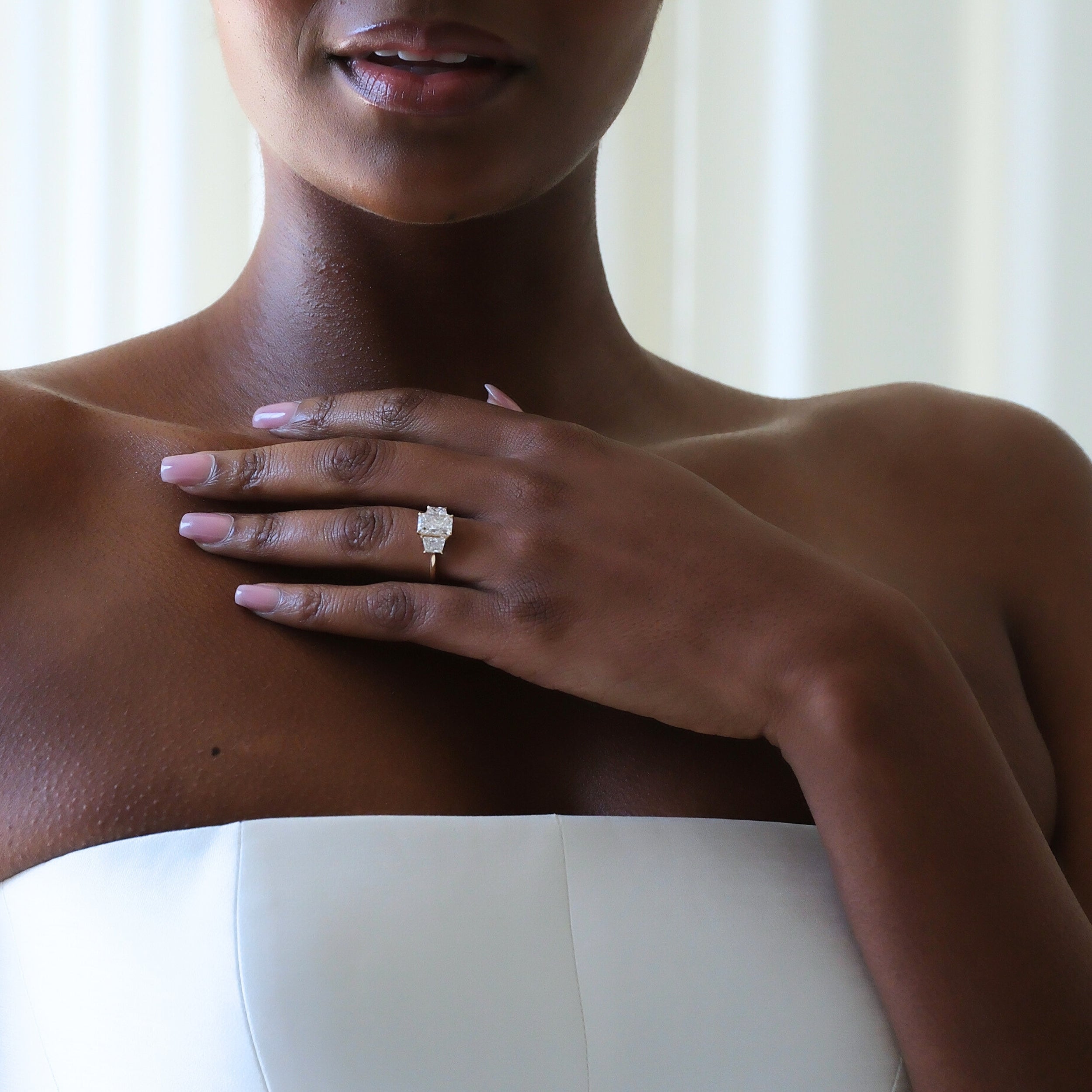 Olivia 2.02ct Radiant Lab Grown Diamond Engagement Ring