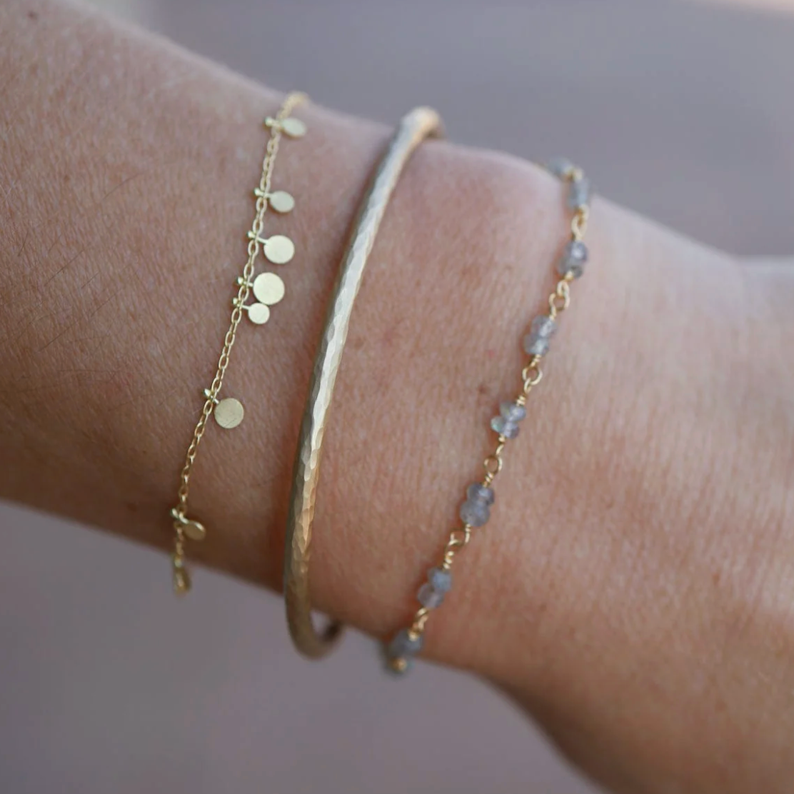 Hammered Tee Shirt Cuff