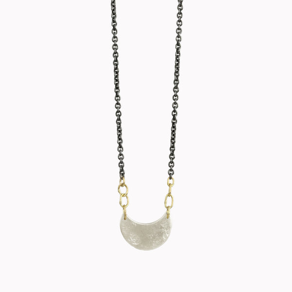 Silver Luna Necklace