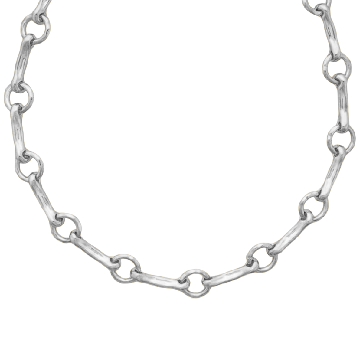 Silver Lina Chain Necklace