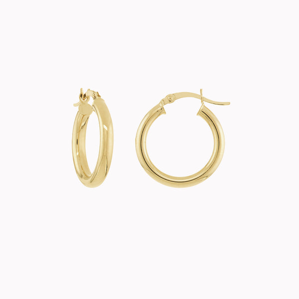 Small Round Tube Hoops