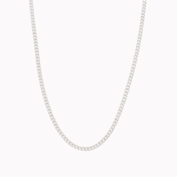 Light Sterling Silver Curb Chain