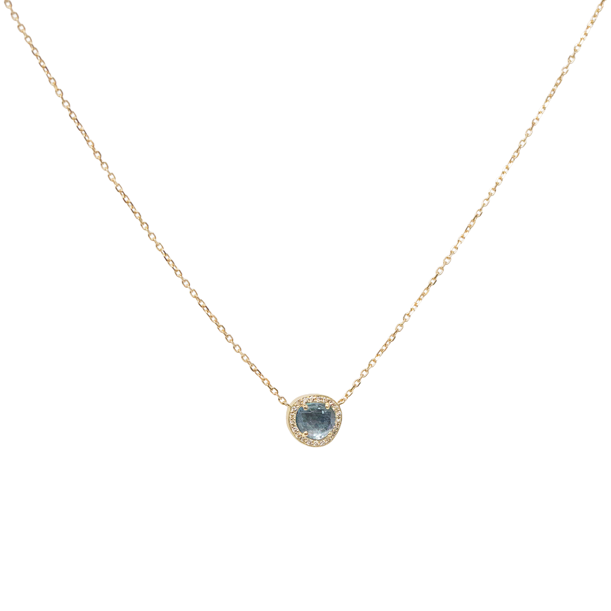 Stella Aquamarine Necklace