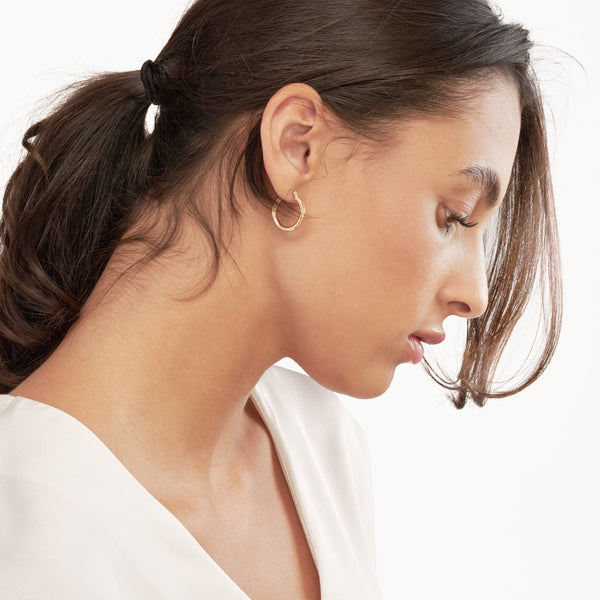 Small Round Tube Hoops