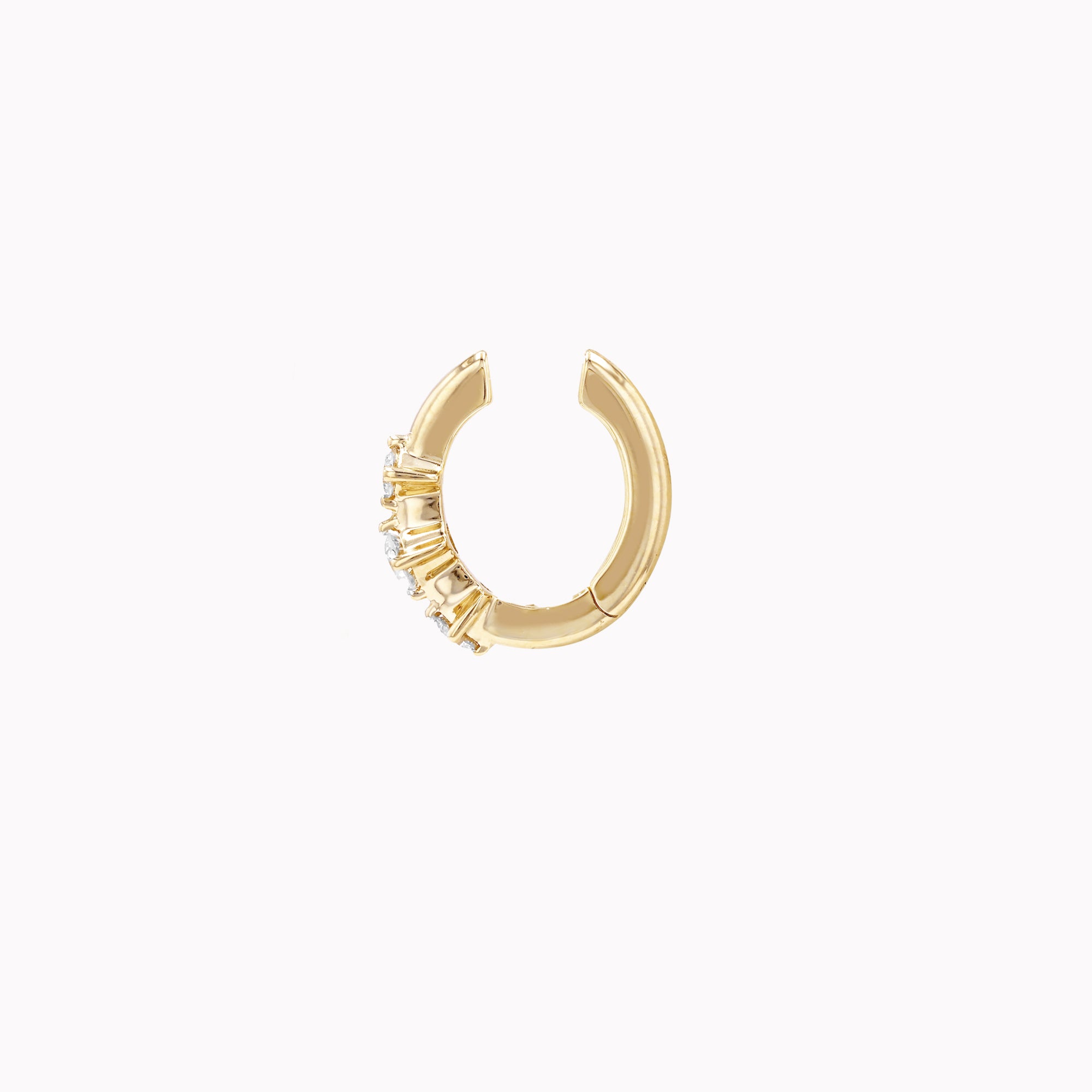 Three Diamond Ear Cuff