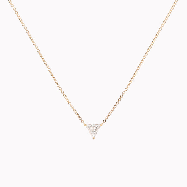 Trillion Brilliant-Cut Diamond Necklace