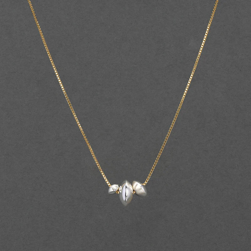 Vessel Two-Tone Necklace