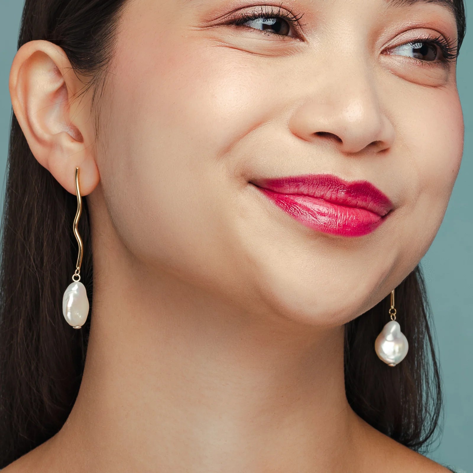 Flourish Pearl Earrings