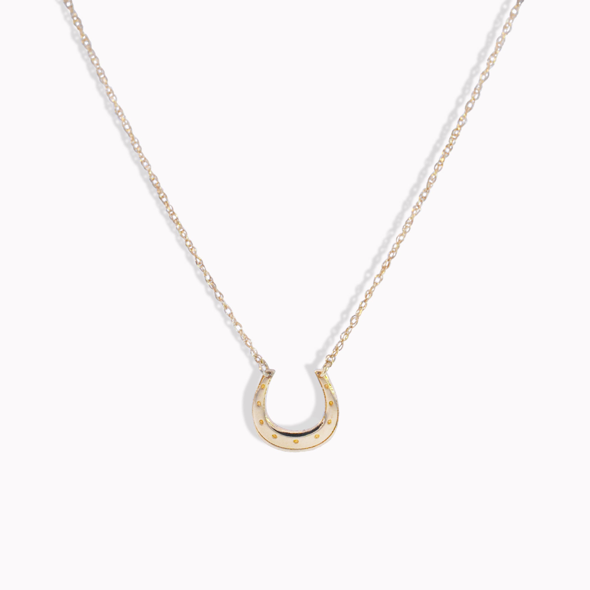 Lucky Horseshoe Necklace