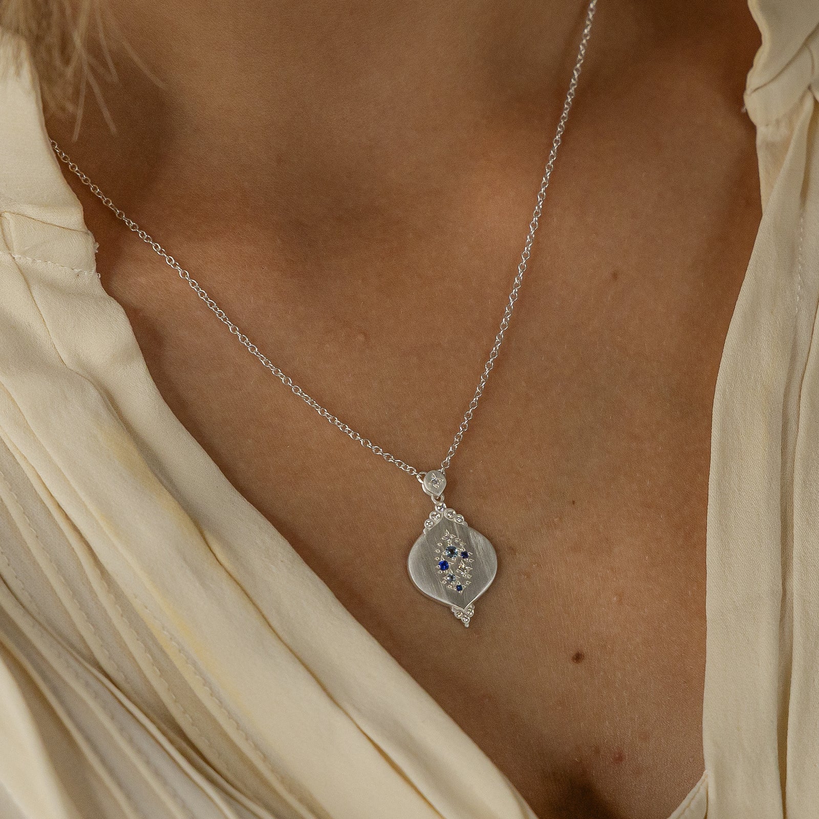 Raindrop Pendant Necklace