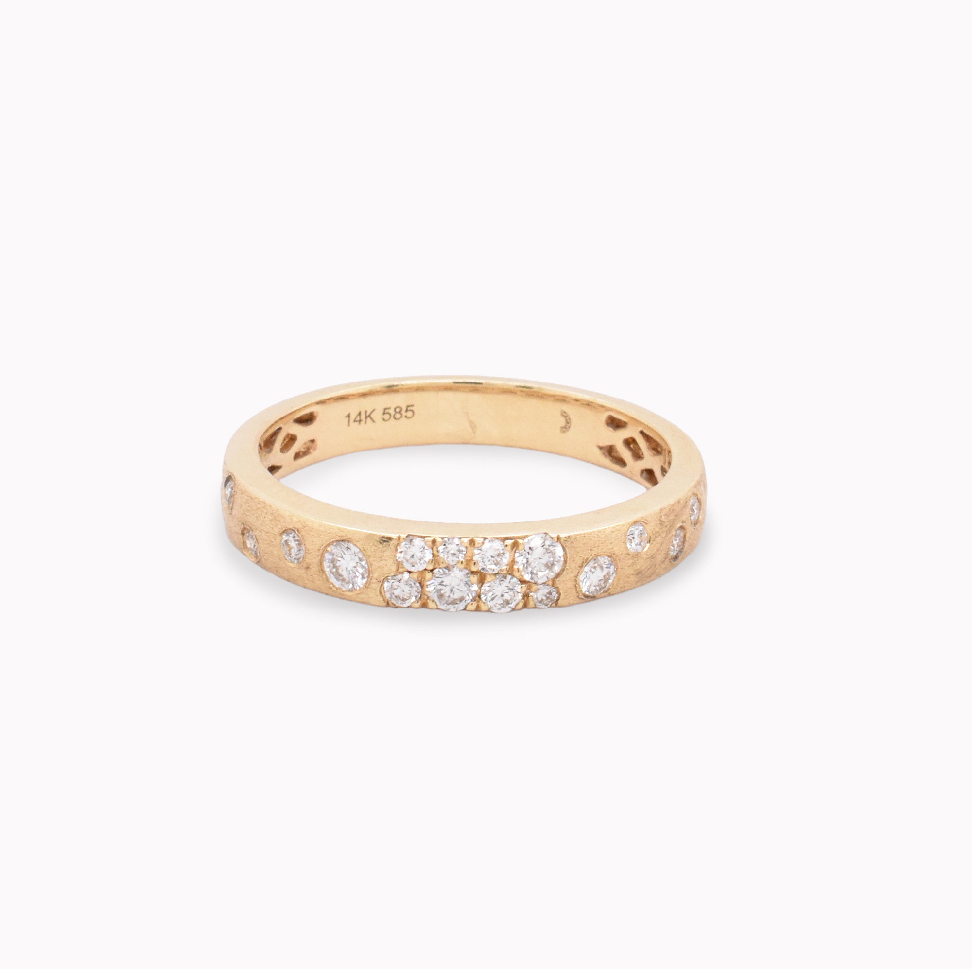 Thin Galaxy Diamond Band