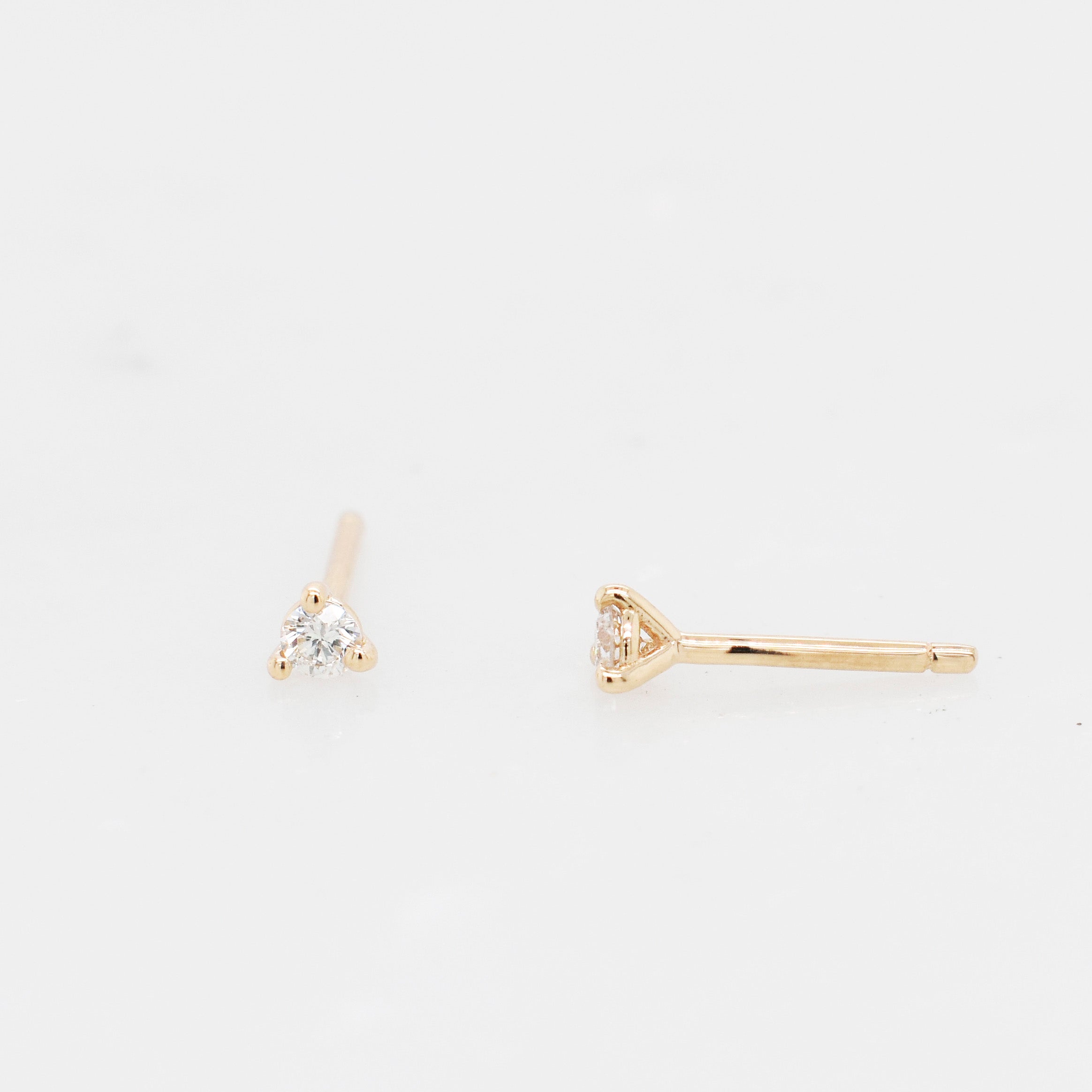 Martini White Diamond Piercing Stud - Eliza Page