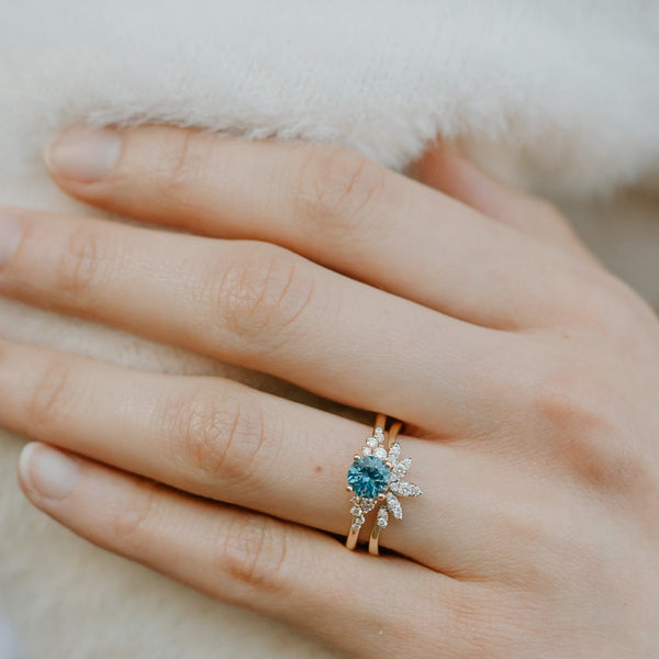 Diamond Petal Ring - Eliza Page
