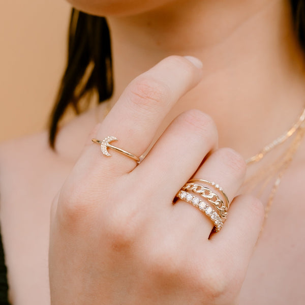 Tres Diamond Ring - Eliza Page