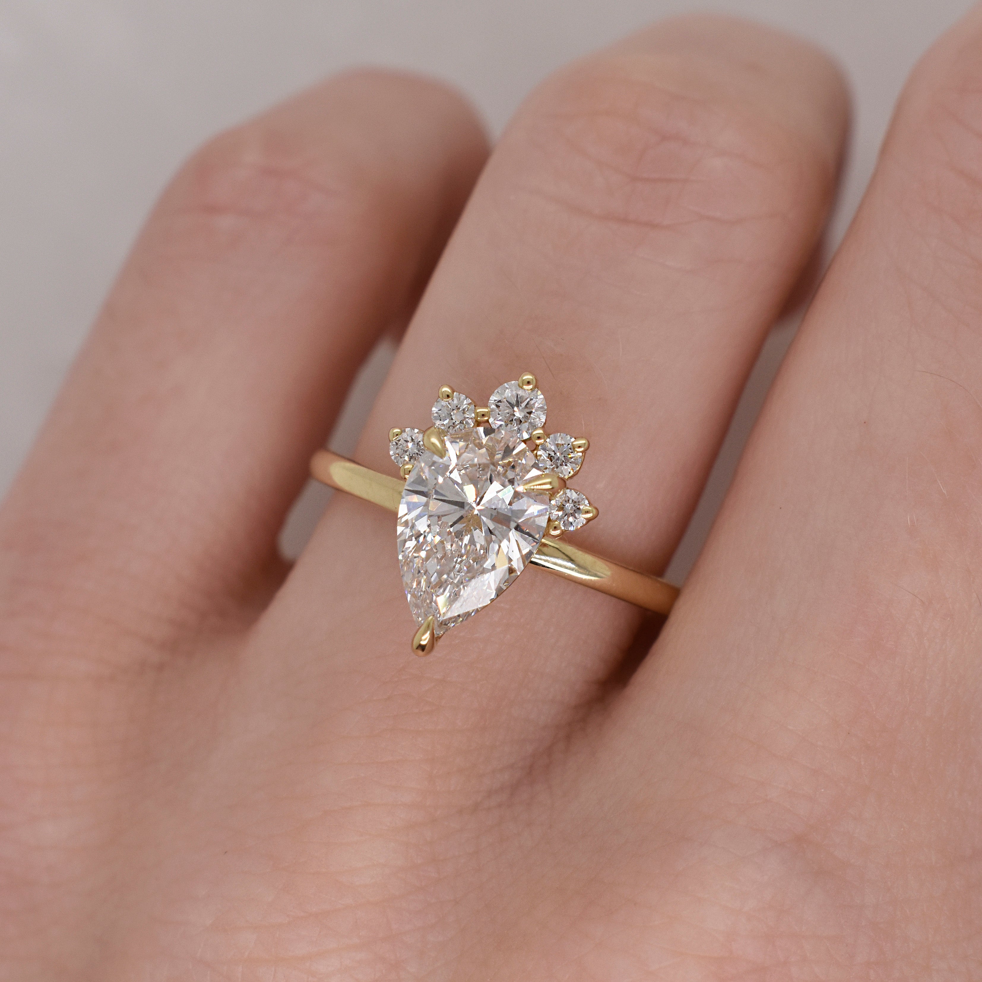 Evelyn Engagement Ring Setting - Eliza Page