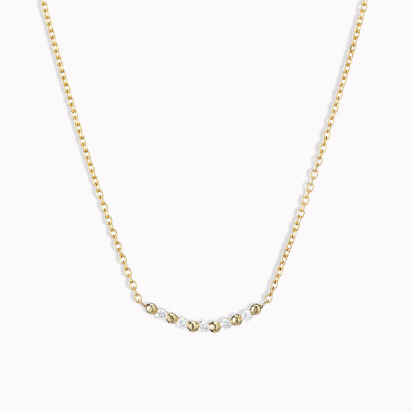 Diamond Pizzicato Necklace