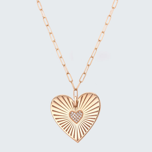 Radiant Heart Necklace - Eliza Page