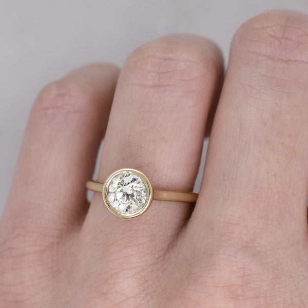 Eliza Engagement Ring Setting - Eliza Page