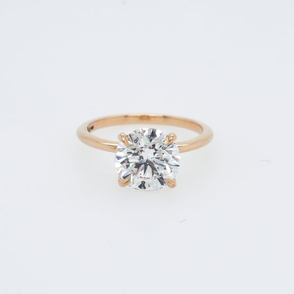 Emma Yellow Gold Engagement Ring Setting - Eliza Page