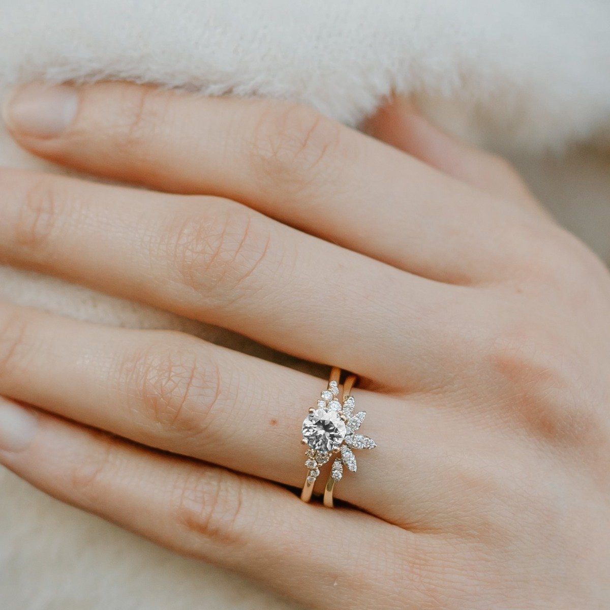 Finley Engagement Ring Setting - Eliza Page