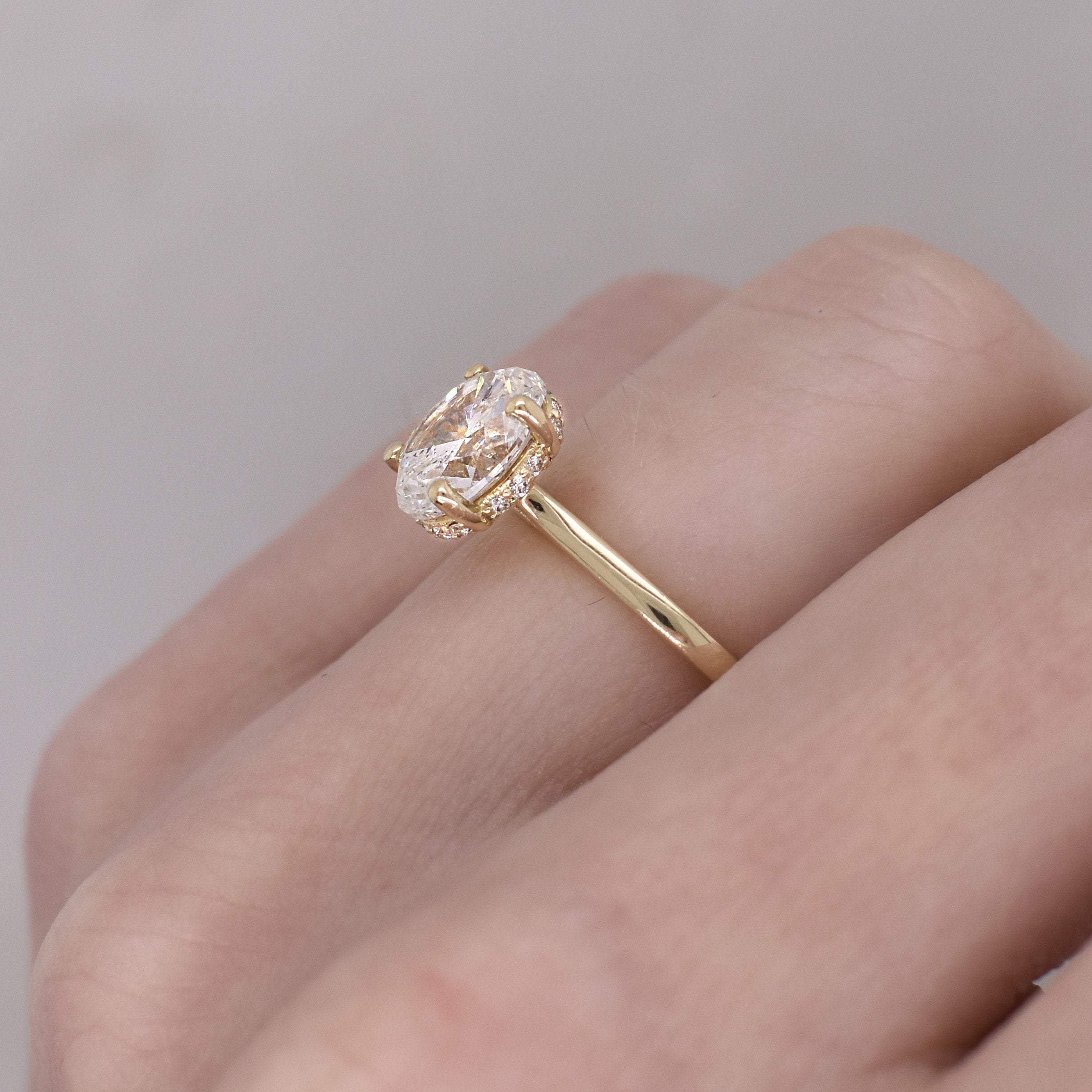 Marjorie Engagement Ring Setting - Eliza Page