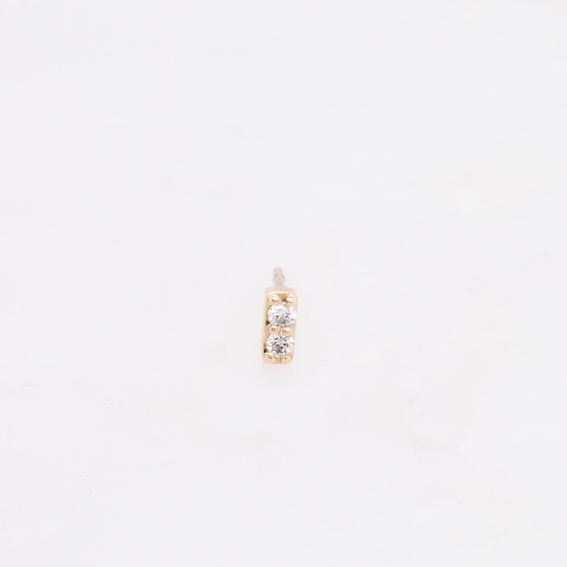 Diamond Bar Stud - Eliza Page