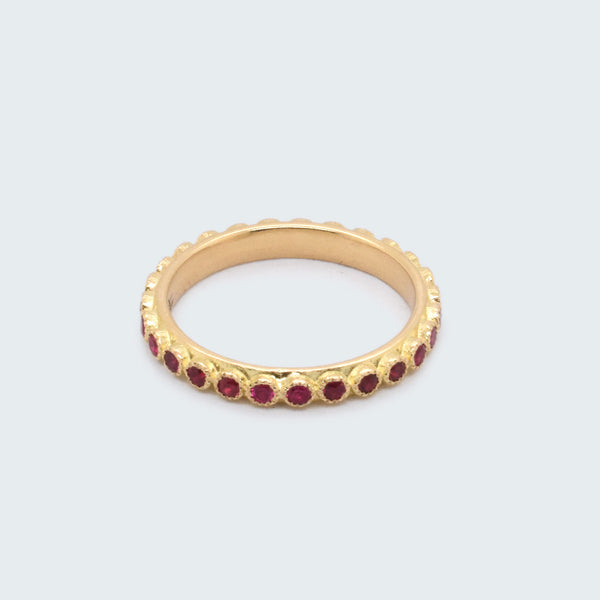 Ruby Stacking Ring - Eliza Page