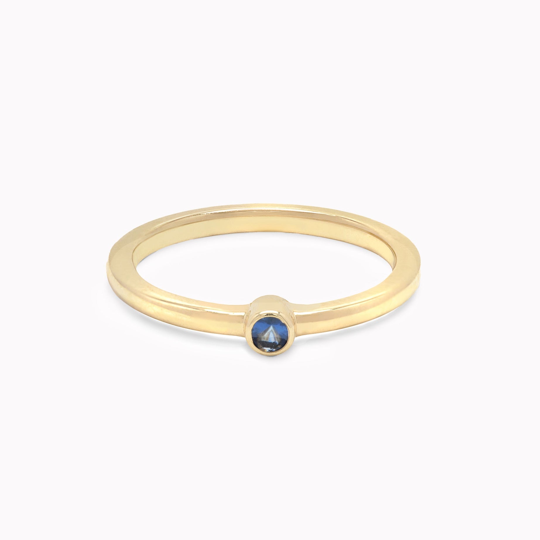 Sapphire Birthstone Stack Ring
