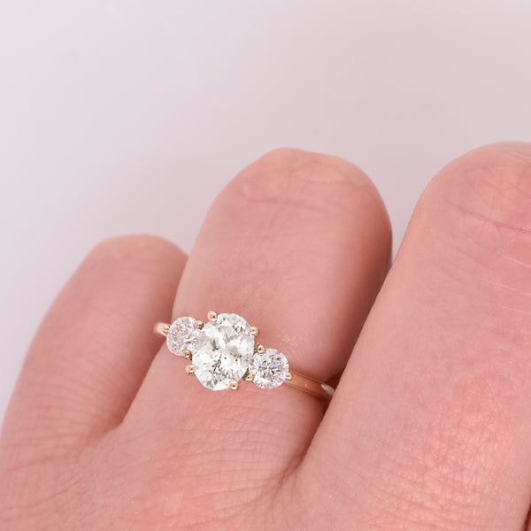 Cecile Engagement Ring Setting - Eliza Page