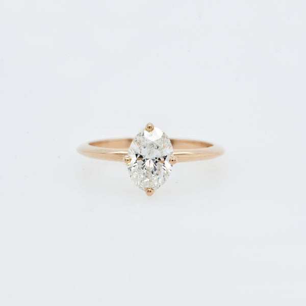 Carolina Oval Engagement Ring Setting - Eliza Page